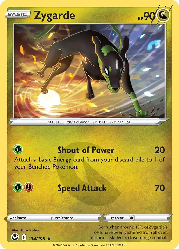 Zygarde 「SIT 134/195」「EN」