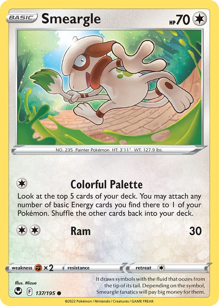 Smeargle 「SIT 137/195」「EN」