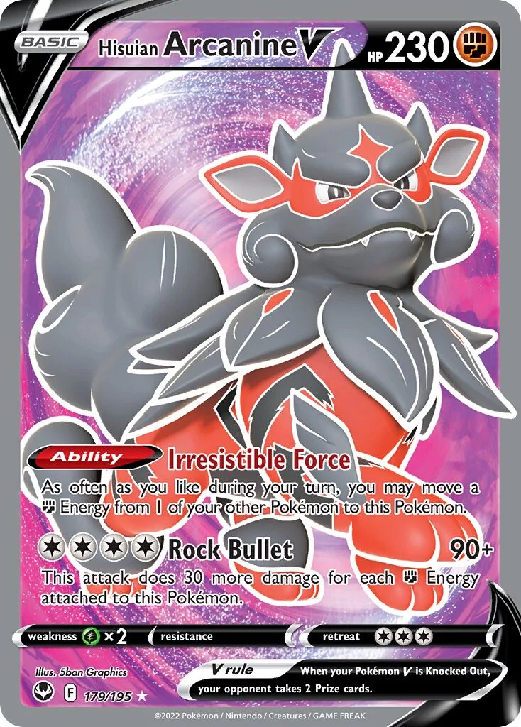 Hisuian Arcanine V 「SIT 179/195」「EN」