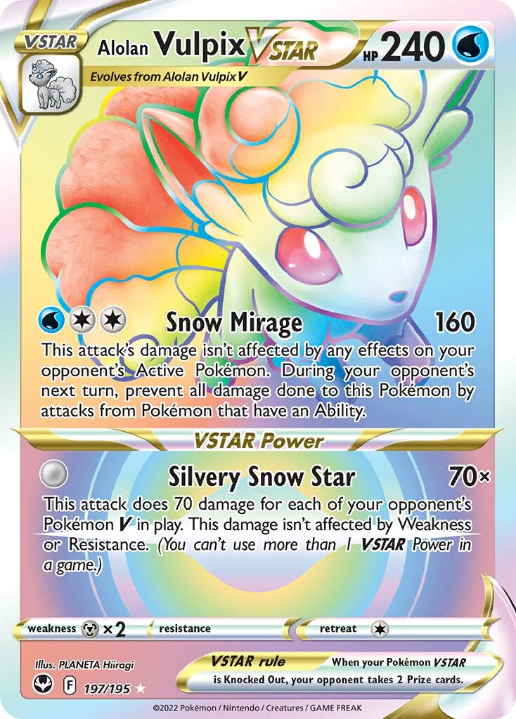 Alolan Vulpix VSTAR 「SIT 197/195」「EN」