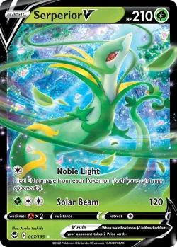 Serperior V #007/195 · Pokémon