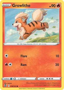 Growlithe #019/195 · Pokémon