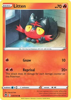 Litten #030/195 · Pokémon