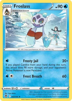 Froslass #043/195 · Pokémon
