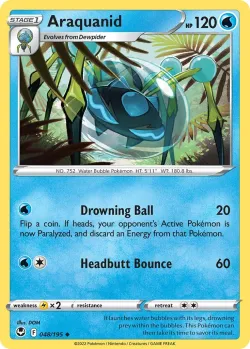Araquanid #048/195 · Pokémon