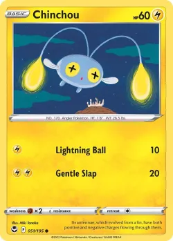 Chinchou #051/195 · Pokémon