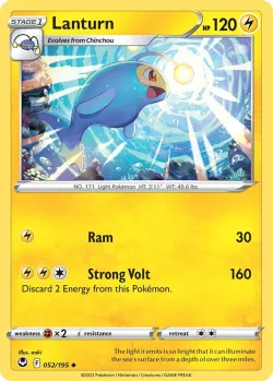 Lanturn #052/195 · Pokémon