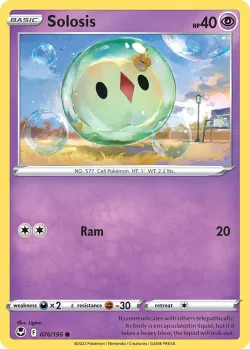Solosis #076/195 · Pokémon