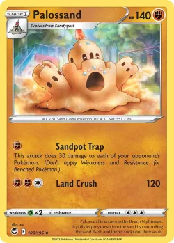 Palossand #100/195 · Pokémon
