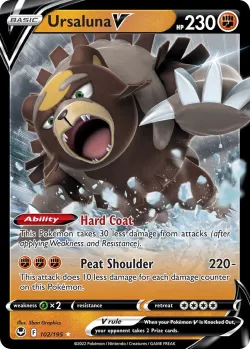 Ursaluna V #102/195 · Pokémon