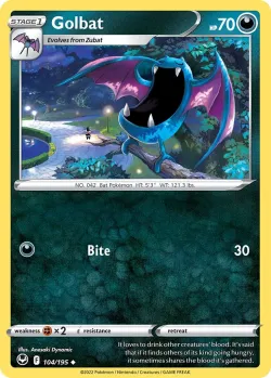 Golbat #104/195 · Pokémon