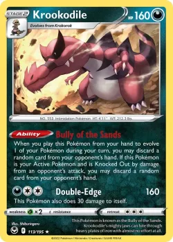 Krookodile #113/195 · Pokémon
