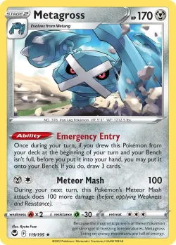 Metagross #119/195 · Pokémon