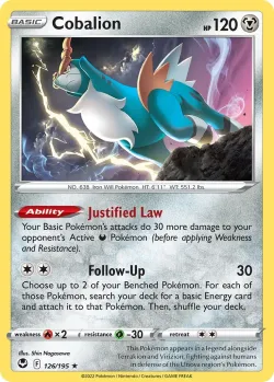 Cobalion #126/195 · Pokémon