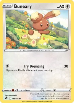 Buneary #144/195 · Pokémon