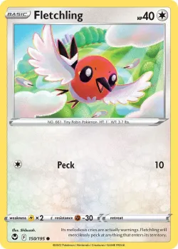 Fletchling #150/195 · Pokémon