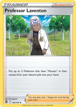 Professor Laventon #162/195 · Pokémon