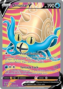 Omastar V #174/195 · Pokémon