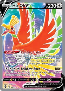 Ho-Oh V #187/195 · Pokémon