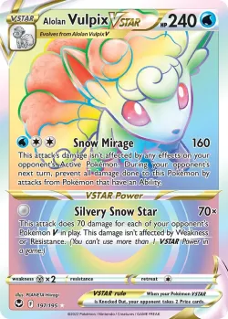 Alolan Vulpix VSTAR 「SIT 197/195」「EN」