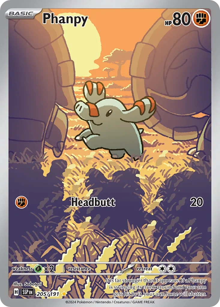 Phanpy 「SSP 205/191」「EN」