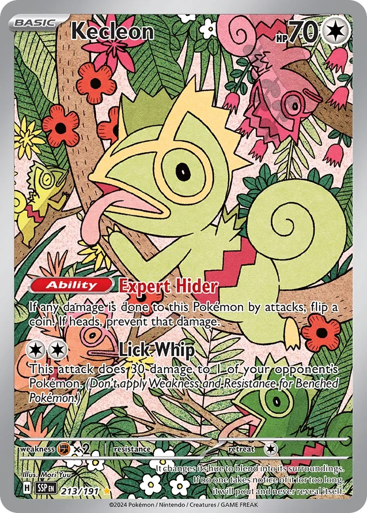 Kecleon 「SSP 213/191」「EN」