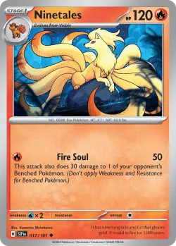 Ninetales #017/191 · Pokémon