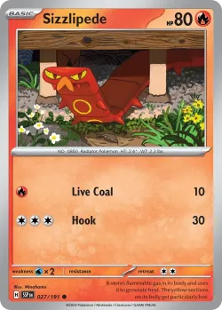 Sizzlipede #027/191 · Pokémon