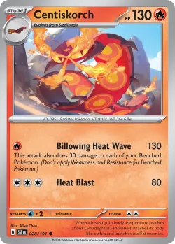 Centiskorch #028/191 · Pokémon