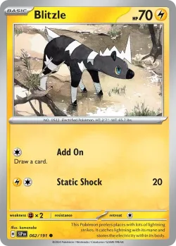 Blitzle #062/191 · Pokémon