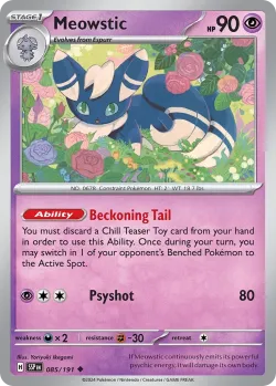 Meowstic #085/191 · Pokémon