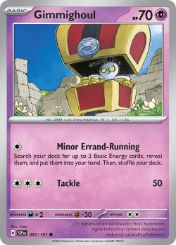 Gimmighoul #097/191 · Pokémon