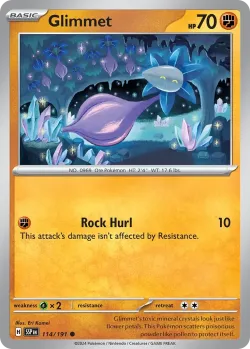 Glimmet #114/191 · Pokémon