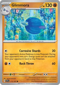 Glimmora #115/191 · Pokémon