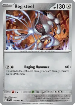 Registeel #125/191 · Pokémon