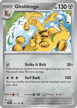 Gholdengo #131/191 · Pokémon