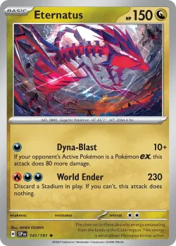 Eternatus #141/191 · Pokémon