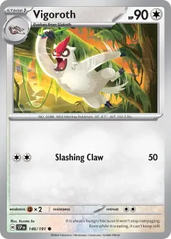 Vigoroth #146/191 · Pokémon