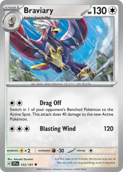 Braviary #153/191 · Pokémon