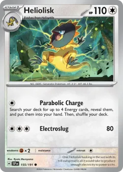 Heliolisk #155/191 · Pokémon