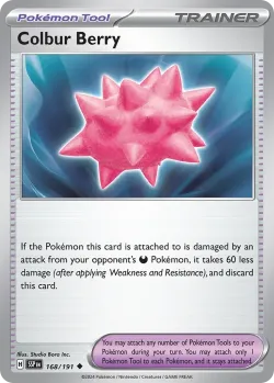 Colbur Berry #168/191 · Pokémon