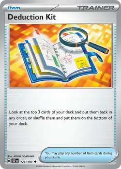 Deduction Kit #171/191 · Pokémon