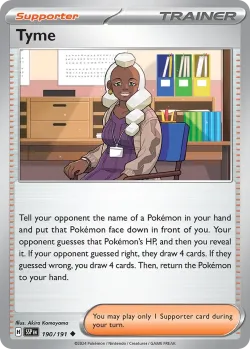 Tyme #190/191 · Pokémon