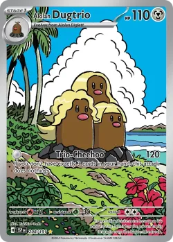 Alolan Dugtrio 「SSP 208/191」「EN」