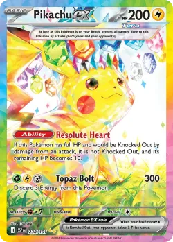 Pikachu ex 「SSP 238/191」「EN」