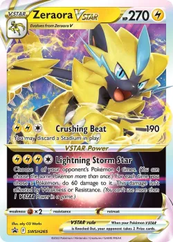 Zeraora VSTAR 「SSP SWSH265」「EN」