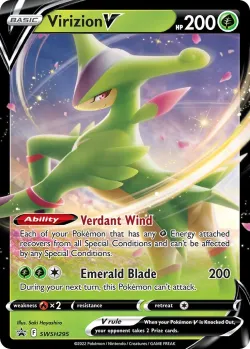 Virizion V 「SSP SWSH295」「EN」
