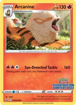 Arcanine 「SSP SWSH304」「EN」