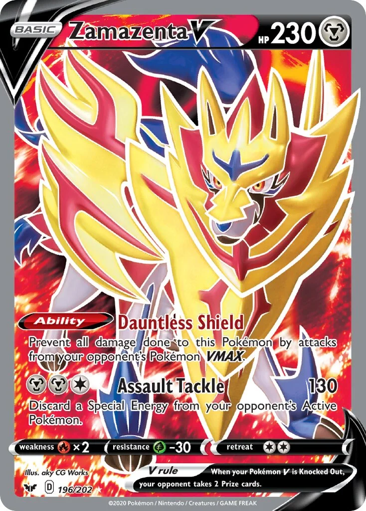 Zamazenta V 「SSH 196/202」「EN」