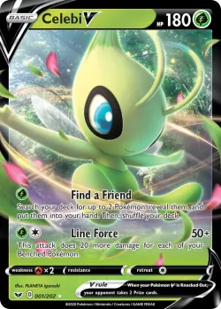 Celebi V #001/202 · Pokémon